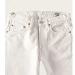 105 Standard Denim White Front Close
