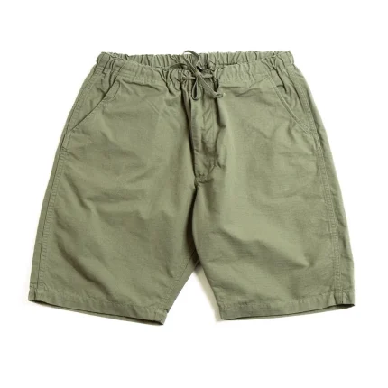 NEW YORKER SHORTS RIPSTOP COTTON ARMY GREEN Front
