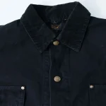 OrSlow 01 6034 61S Relaxed Fit Coverall Jacket – Black (1)