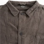 OrSlow 01 6061 60K Moleskin Simple Work Jacket – Charcoal (1)