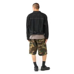 OrSlow × BEAMS 100 Super Dad Woodland Camo Short Pant Back
