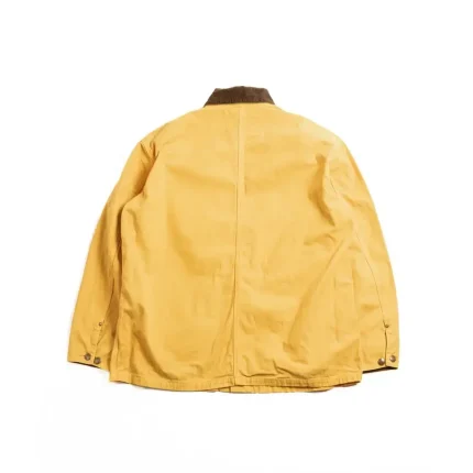 Orslow (6034) Relax Fit Oxford Coverall Yellow (1)
