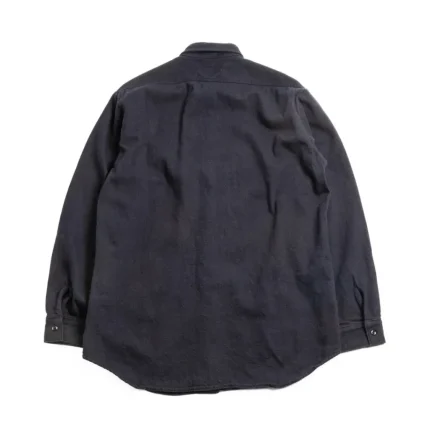 Orslow V8072 Relax Fit Flannel Shirt Back 1024x1024