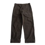 The Army Fatigue Regular Fit Brushed Flannel Pants by orSlow Front