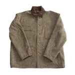 orSlow 01 6034 H47K Harris Tweed Relaxed Fit Coverall Jacket – Khaki