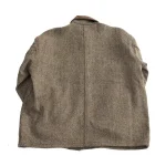 orSlow 01 6034 H47K Harris Tweed Relaxed Fit Coverall Jacket – Khaki (2)