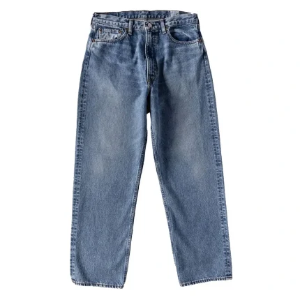 orSlow 101 Dads Fit Denim Front