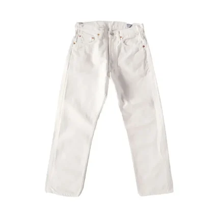 orSlow 105 Standard Denim White Front