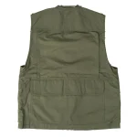 orSlow 6040 Cloth Vest Army Green Back
