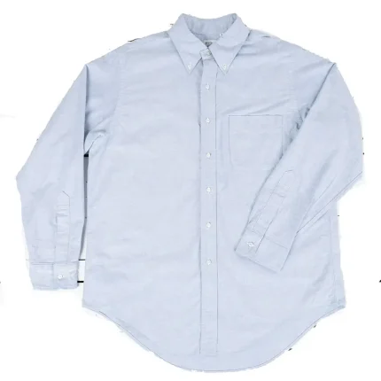orSlow Button Down Shirt Light Blue Front