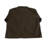 orSlow Cotton Linen Moleskin Relax Fit Simple Work Jacket Back (1)