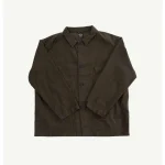 orSlow Cotton Linen Moleskin Relax Fit Simple Work Jacket Front