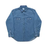 orSlow Denim Western Shirt Front