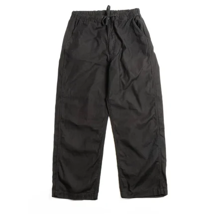 orSlow LOT1002 NEW YORKER PANT SUMI BLACK RIPSTOP Front