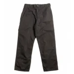 orSlow LOT–5000 ORIGINAL HERRINGBONE FRENCH WORK PANT BLACK Front (1)