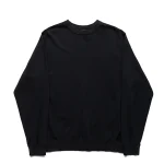 orSlow Light Weight French Terry Crewneck Sweat Shirt Navy