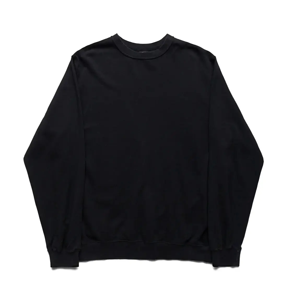 orSlow Light Weight French Terry Crewneck Sweat Shirt Navy orSlow Light Weight French Terry Crewneck Sweat Shirt Navy