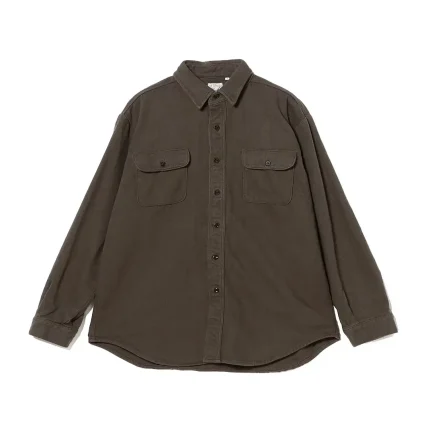 orSlow Relax Fit Flannel Shirt Front