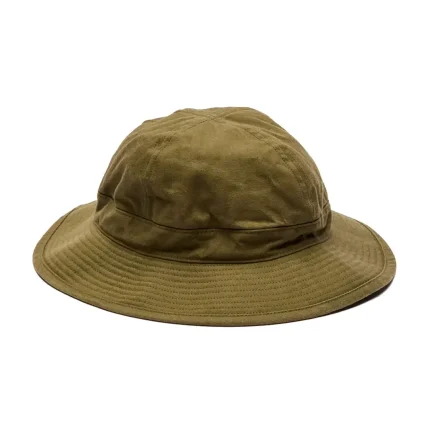 orSlow US Navy Herringbone Hat in Green Front