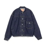 orSlow × BEAMS JAPAN Light Weight Selvedge Denim Type 1 Jacket Front View
