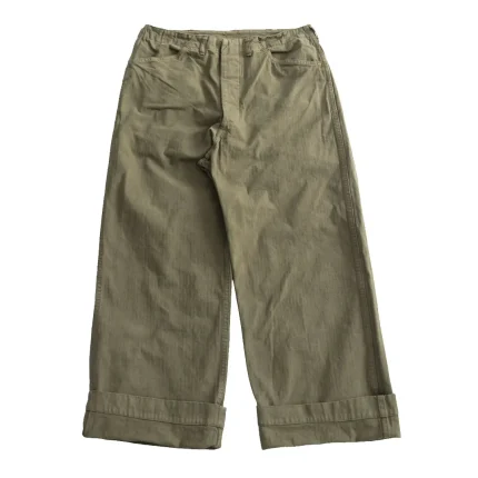 orSlows USMC Herringbone Wide Fit Utility Trousers Front
