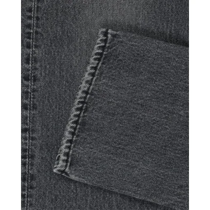 orslow 105 Standard Denim Black Denim Stone Leg view